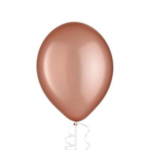 11in, Rose Gold Pearl Balloon (12 Pieces)